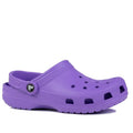 Klapki damskie, fioletowe, Crocs Classic