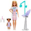 Barbie, Kariera, Dentystka, zestaw do zabawy z 2 lalkami i akcesoriami