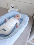 MimiNu, Soft, kocyk, baby blue, 75x100 cm, 0-6l