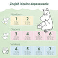 Muumi Baby, pieluchomajtki ekologiczne, rozmiar 7, 16-26 kg, 34 szt.