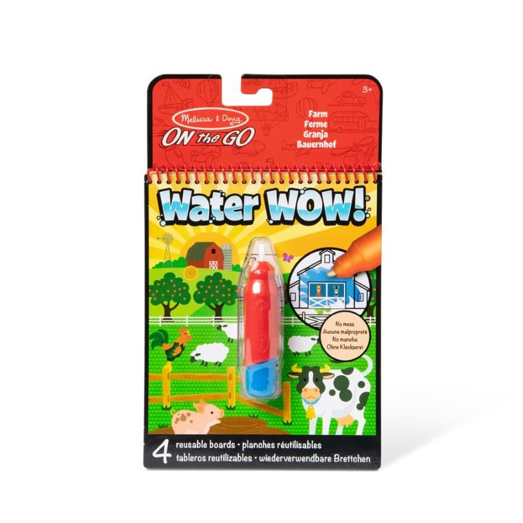 Melissa & Doug, Water Wow! kolorowanka wodna, Farma