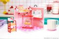 MGA's Miniverse, Make It Mini, Hello Kitty, Sanrio Playset, kawiarenka, zestaw z mini akcesoriami
