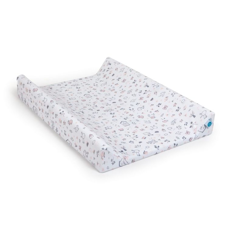 Ceba Baby, Bird World, pokrowiec na przewijak, light grey, 50x70/80 cm, 2 szt.