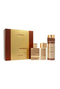 Al Haramain, Amber Oud Gold Edition Extreme, zestaw:  ekstrakt perfum, spray, 75 ml + ekstrakt perfum, spray, 30 ml + dezodorant, spray, 200 ml