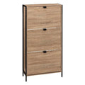 5five Simply Smart, szafka na buty, Aliaj, 3 przegrody, 63.2x24x122 cm