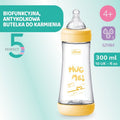 Chicco, Perfect5, butelka antykolkowa, yellow, 4m+, 300 ml