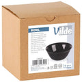 Vilde, miseczki szklane, czarne, 300 ml, 6 szt.