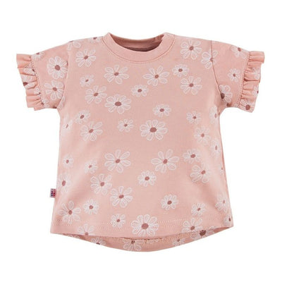 T-shirt dziewczęcy, różowy, Eevi