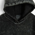 Grafitowa bluza z kapturem o kroju oversize NOWEAR