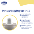 Chicco, kubek treningowy, niekapek z twardym ustnikiem, szary, 6m+, 200 ml