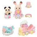 Sylvanian Families, Zabawne pojazdy z parku rozrywki, zestaw z figurkami, 5819