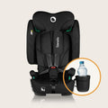 Lionelo, Nelly, fotelik samochodowy, i-Size, Black Carbon, 76-150 cm