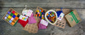Crayon Rocks, kredki woskowe w aksamitnym woreczku, 8 kolorów