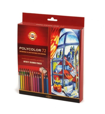 Koh-I-Noor, Polycolor, kredki artystyczne, 72 kolory