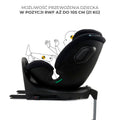 Kinderkraft, Xrider 2, fotelik samochodowy, Black, 40-150 cm