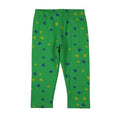 Legginsy dziewczęce 3/4, zielono-granatowe, zestaw, 2 szt., Tup Tup