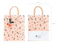 PartyDeco, torebki na prezenty Wisienki, mix, 26x32x13 cm, 1 szt.