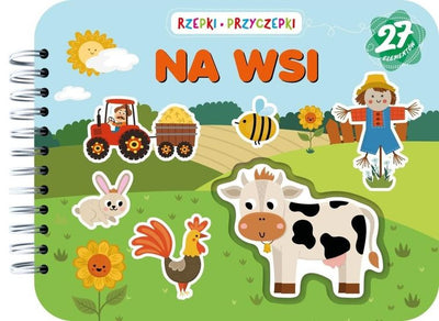 Na wsi. Rzepki-przyczepki