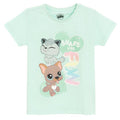 Cool Club, T-shirt dziewczęcy, beżowy, Bluey