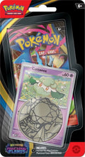Pokemon TCG:  Mega Evolution, Phantasmal Flames, Checklane Blister, Cottonee/Whimsicott, gra karciana, dodatek