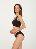 Majtki figi damskie, czarne, Mini Bikini Kiki, Gatta