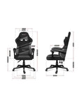 Huzaro, Force 4.4, fotel gamingowy, White Mesh