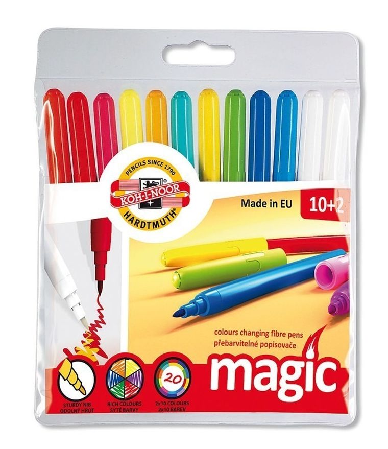 Koh-I-Noor, flamastry Magic, 12 szt.