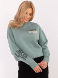Bluza damska, zielona, Sublevel