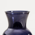 Homla, Delle, wazon, szklany granatowy, 15,5x27,5 cm