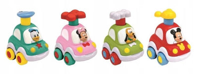 Clementoni, Baby, Disney, Press and Go! autko, 1 szt.