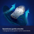 Lovi, Stardust Green, silikonowy smoczek, dynamiczny, 6-18m, 2 szt