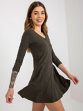 Sukienka damska, khaki, Lily Rose
