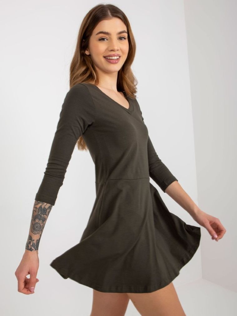 Sukienka damska, khaki, Lily Rose