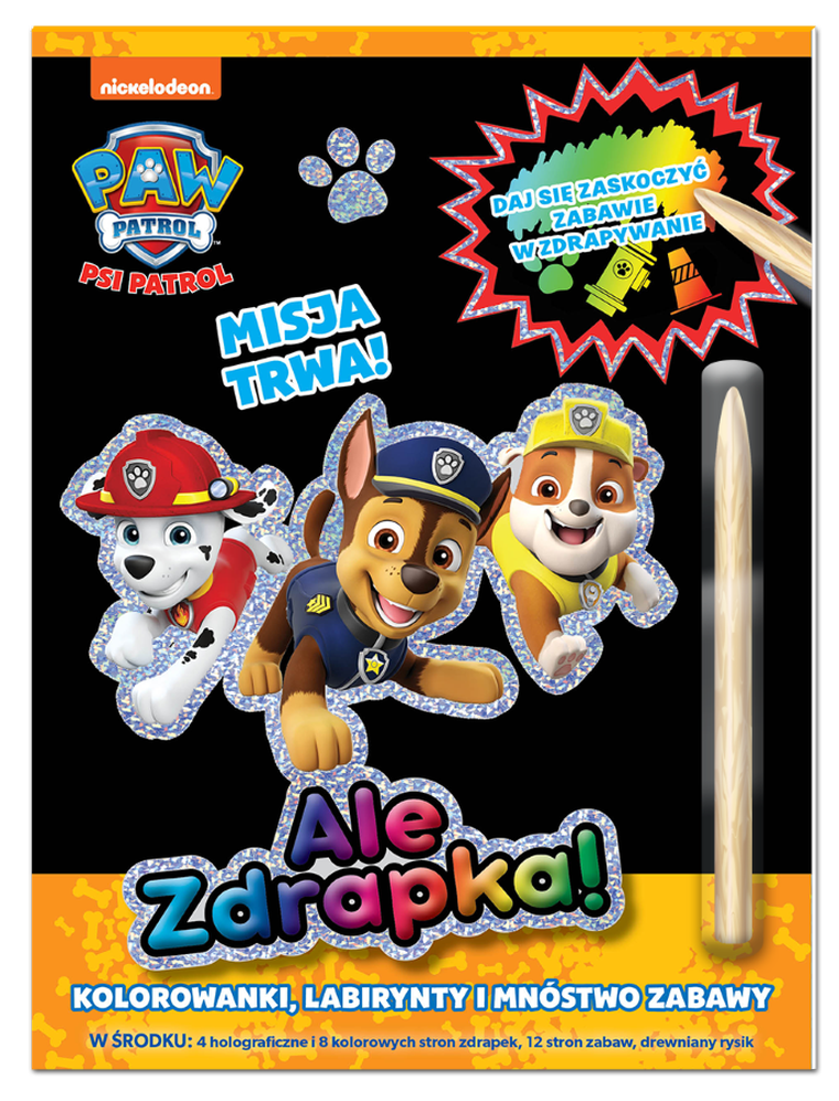 Psi Patrol. Ale zdrapka! Misja trwa!