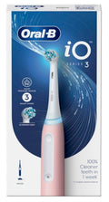 Braun, Oral-B, iO 3, szczoteczka elektryczna, magnetyczna, pink