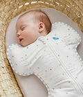 Love to Dream, Swaddle Up Original, otulacz, etap 1, 0.2 TOG, kosmos i napisy, rozmiar S
