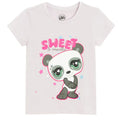 Cool Club, T-shirt dziewczęcy, beżowy, Bluey