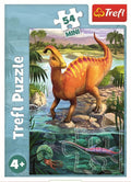 Trefl, Niesamowite dinozaury, puzzle mini, 54 elementy, 1 szt.