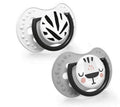 Lovi, Salt&Pepper, smoczek dynamiczny, silikonowy, 6-18m, 2 szt.