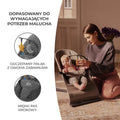 Kinderkraft, Mimi, leżaczek bujaczek, Grey